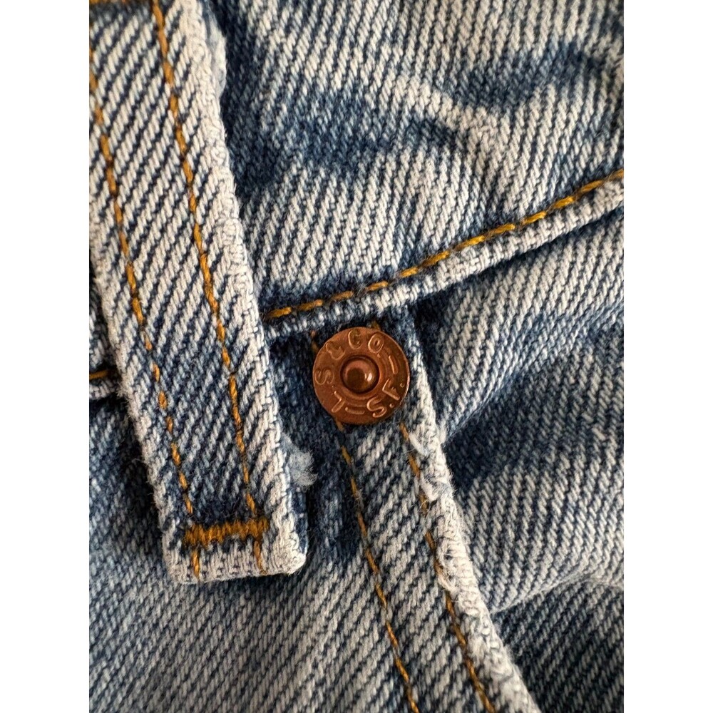 Rare vtg Levi's 550 Jeans Women's 10 USA Made Light Wash Tapered leg Relaxed 90s - Picture 4 of 16